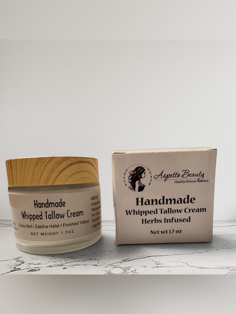 Handmade Whipped Tallow Cream - Cream Brand New/Sealed